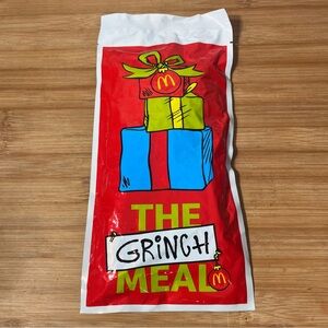 McDonald's Limited Edition Grinch Meal Socks Unopened Brand New